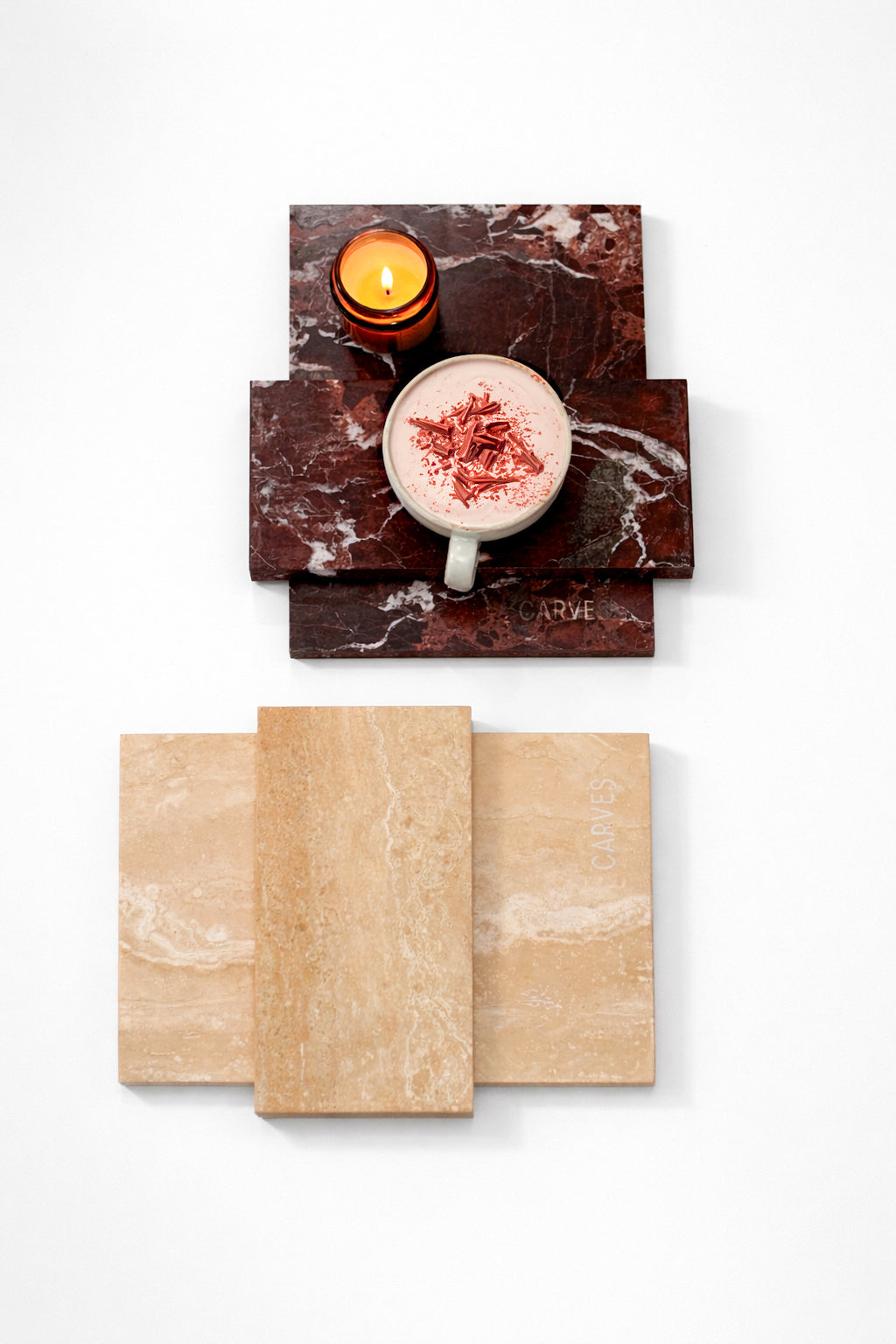 Double tray (set of 2)