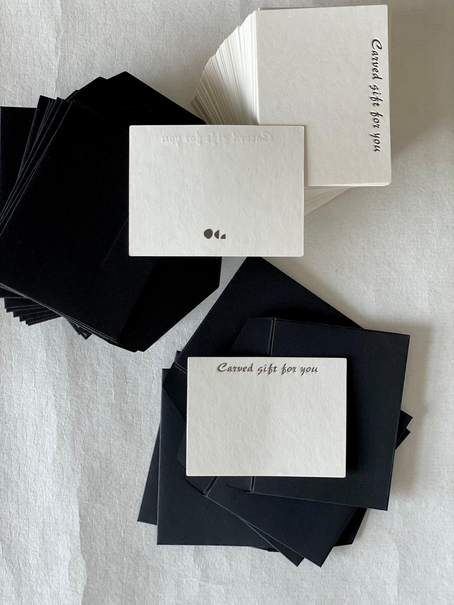 Minimal gift card