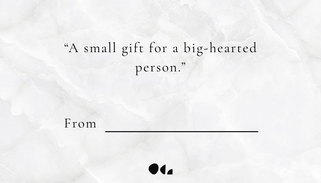 Prepared gift cards